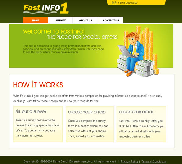 FastInfo1 Home Page