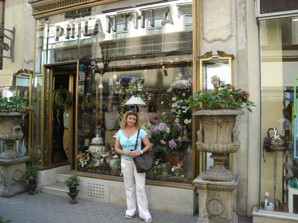 Váci utca store in Budapest