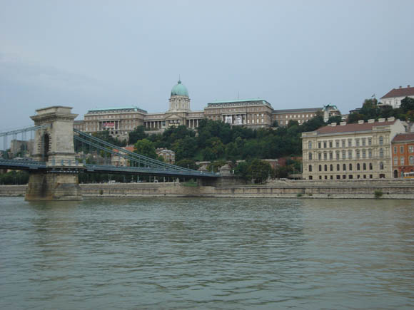 The Budai castle in Budapest
