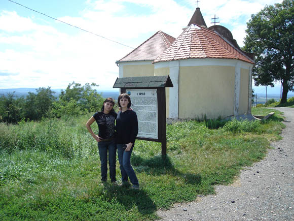 The Szent Ilona-kápolna on the Somló mountain