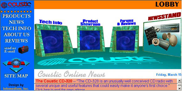 Coustic Car Audio Home Page