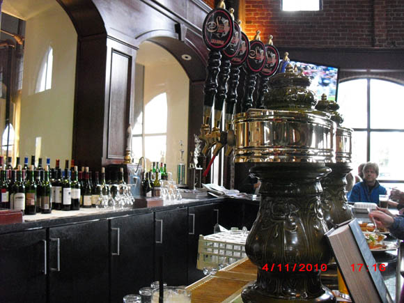 The Steelhead restaurant and brewery from the inside